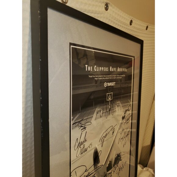 VTG 1997 LA CLIPPERS Playoffs 13 Player Signed Autographed Poster Vs Utah - RARE - Picture 2 of 9